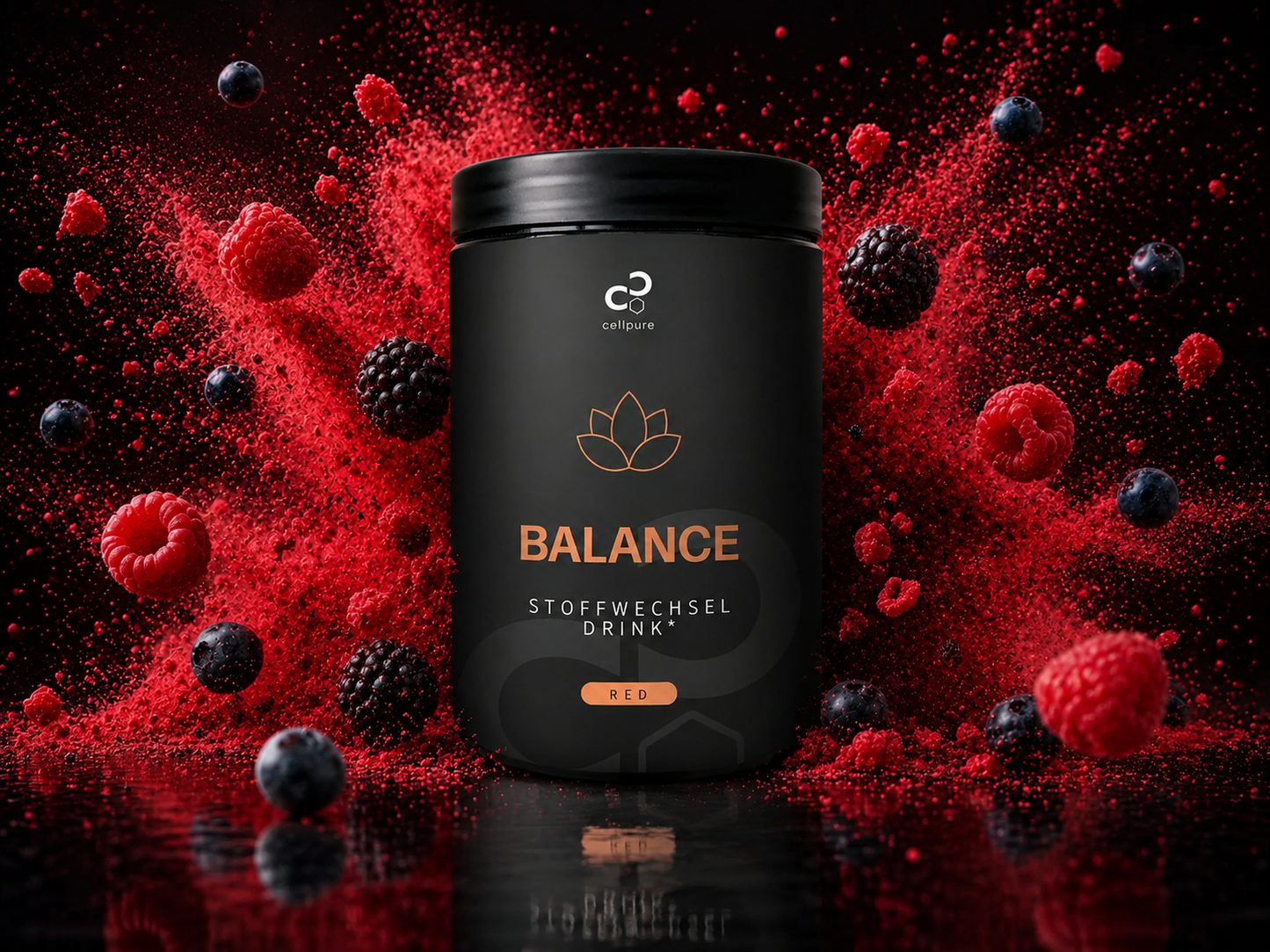 Cellpure Stoffwechseldrink und Leberkur Balance Red 300g