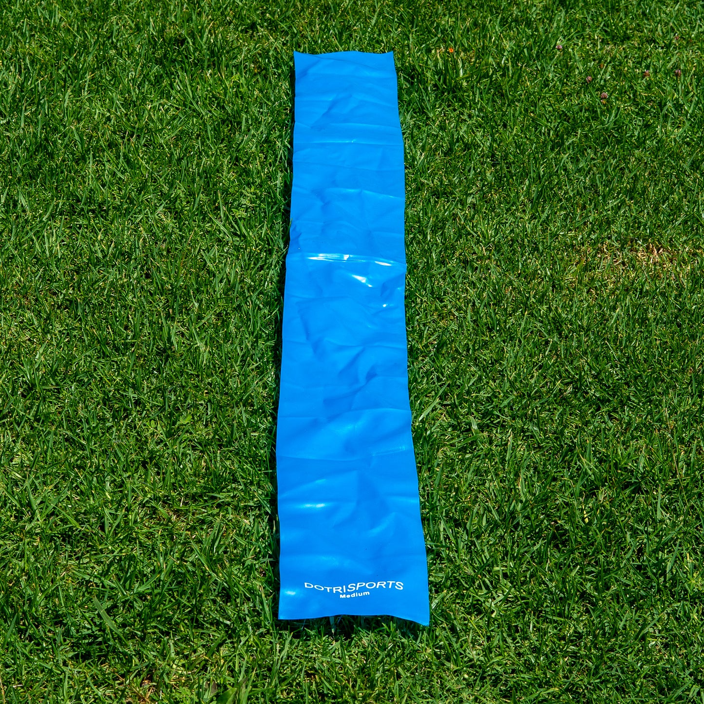 DOTRISPORTS Theraband – 150 cm | Blau | Medium Widerstand